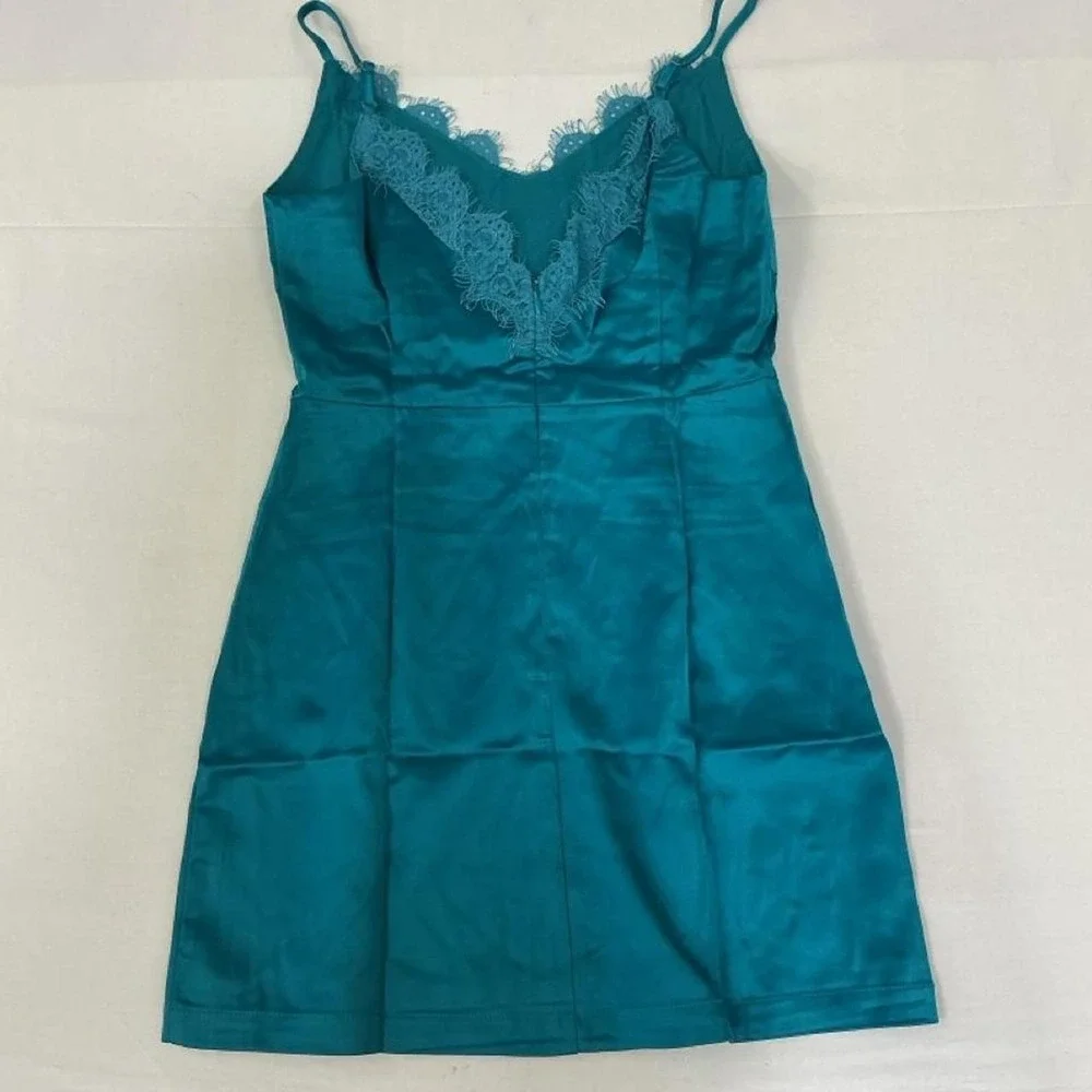 O.Vianca satin slip‎ dress